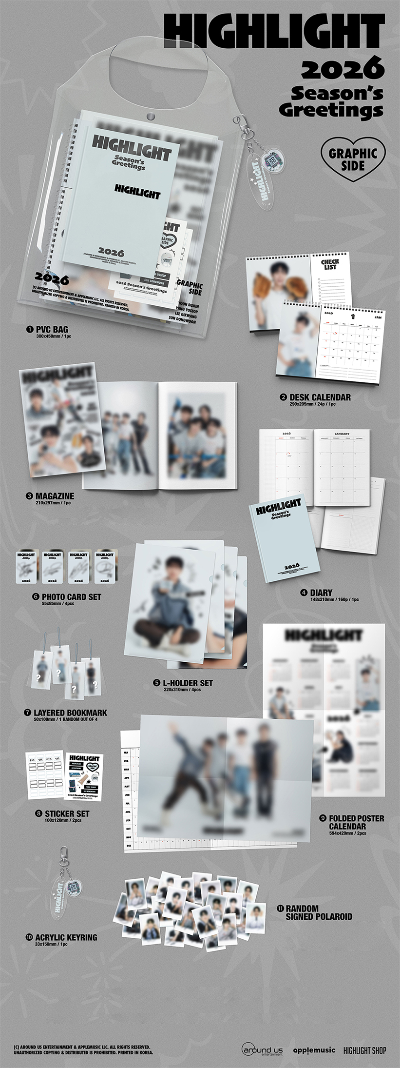 Highlight 2026 Season's Greetings (Graphic Side Ver.)