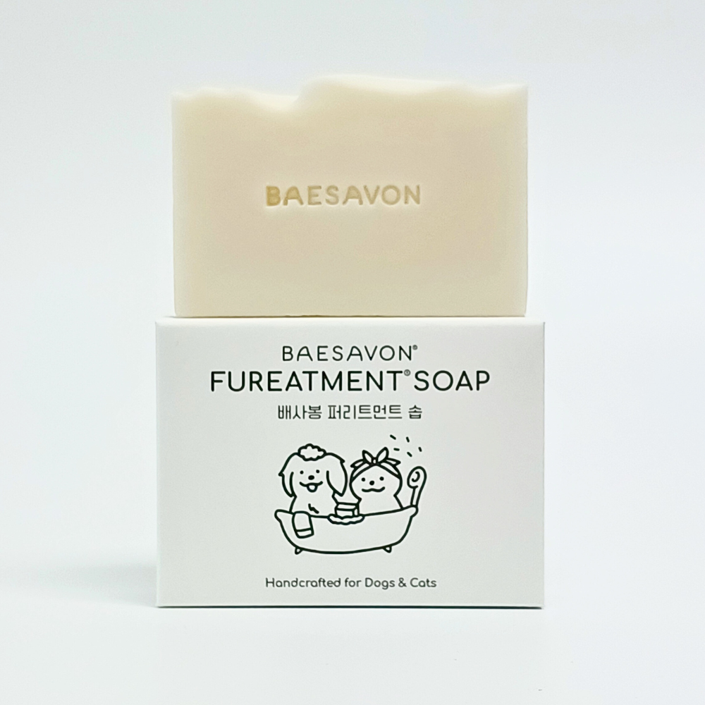 건성모 민감성 배사봉 아토 강아지 애견 천연 수제 비누 목욕 샴푸 샴푸바 102g, 1개 이미지 4