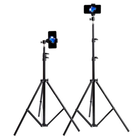 울언니추천샵 모바일 핸드폰 방송 대형 장신 삼각대 프로젝터 조명 거치대 볼헤드 카카오tv 접이식 비대면