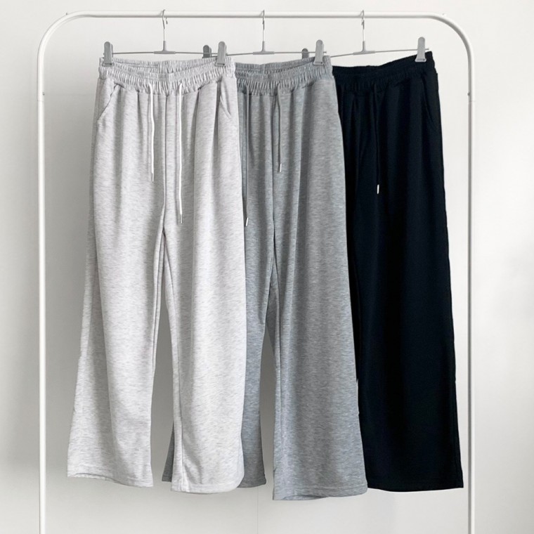 HL] 바지 마션즈 데일리 일자 통바지 슬랙스 팬츠 - 상품 이미지