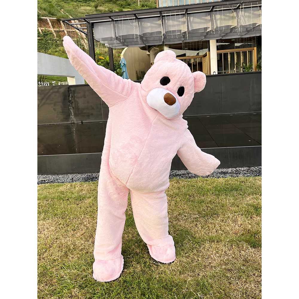 인형탈 곰돌이 캐릭터 공연 체험 행사용 코스튬 A형 브라운(S-L) - 상세 이미지 4