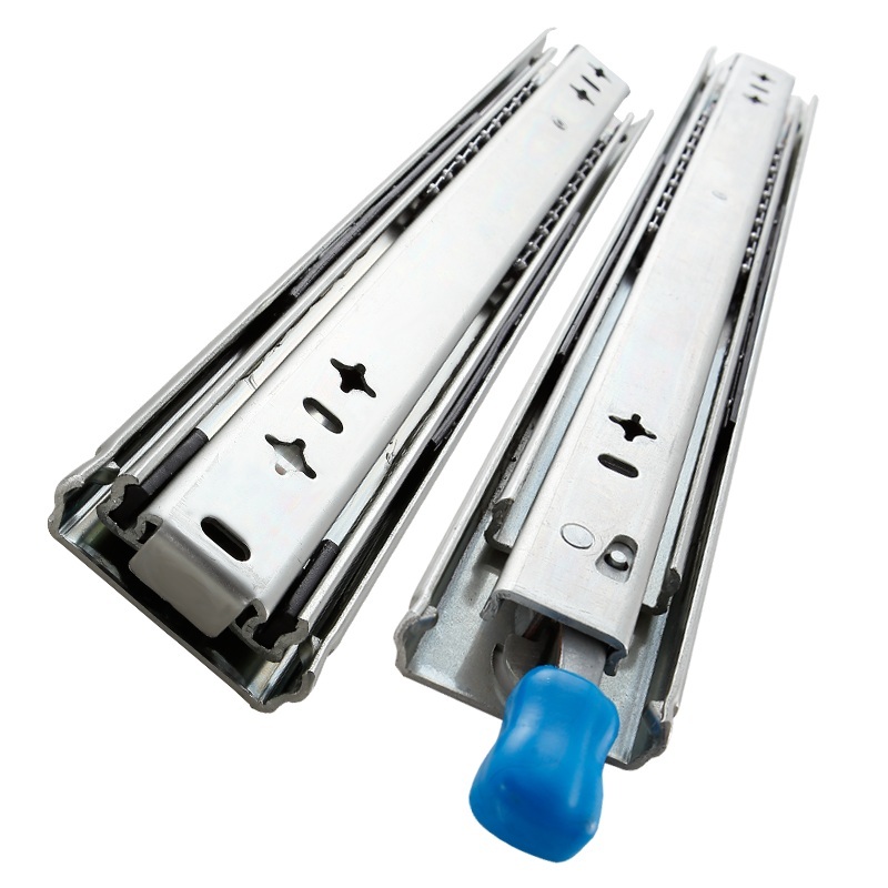 고하중레일 고중량 댐퍼 잠금 캠핑카 가이드 부속 캐비닛 선반 가구 고하중 - 상품 이미지