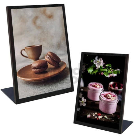 [트렌디프레소협력사]데이슬롯 아크릴메뉴판거치대 스탠드꽂이 pop거치대 테이블POP