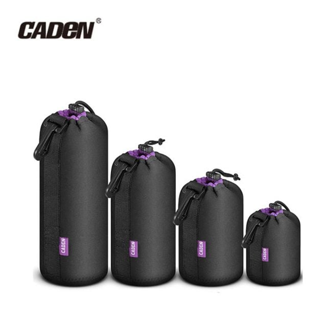 Caden 카덴 페브릭 네오프렌 카메라 렌즈케이스 소형 - 상품 이미지