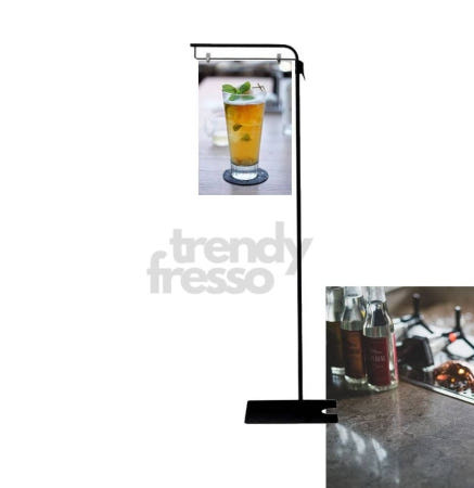 [트렌디프레소협력사]데이슬롯 철제거치대 A3A4 pop스탠드 A5POP