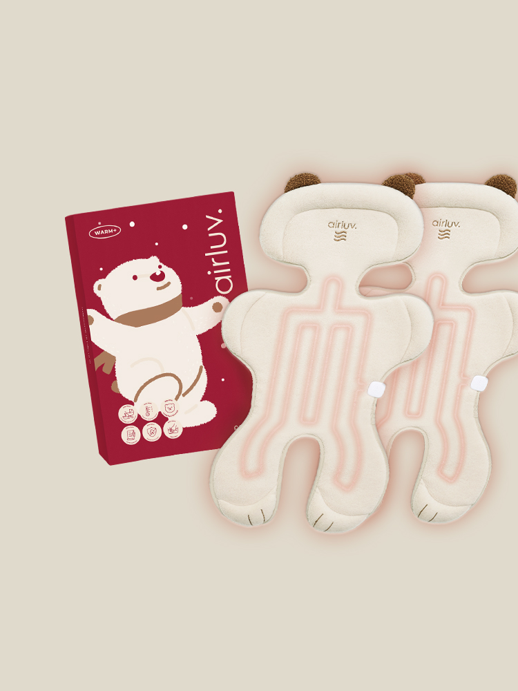 [1+1] 폴레드 에어러브웜2 플러스 겨울 유모차 방한 온열시트 카시트 열선 라이너 커버