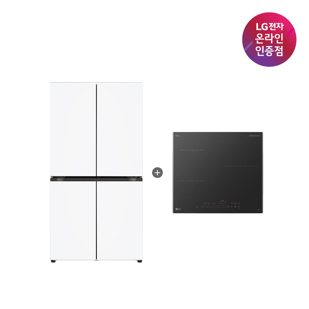 LG 오브제 냉장고 인덕션 세트