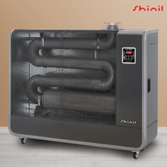 야외행사장 원적외선튜브히터 골프장 등유난방기 주름관히터 - 상품 이미지