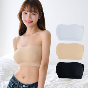 이너리즘 논슬립 실리콘 심리스 튜브탑 1+1 흘러내림 방지 오프숄더 브라 착용 후기 | 사이즈/핏 총정리 - 상품 이미지 4