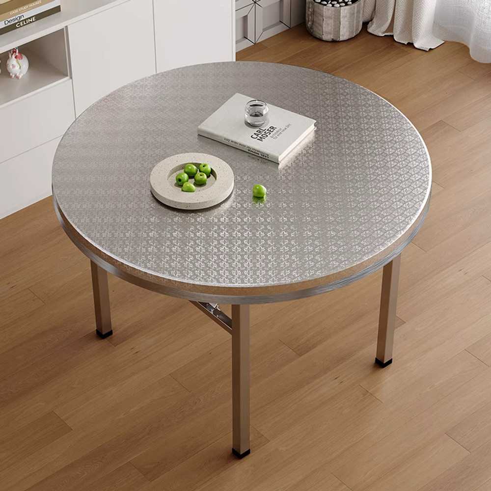 접이식 스텐 테이블 포장마차 식탁 야외용 이동형 100x55cm (단층) - 상세 이미지 2