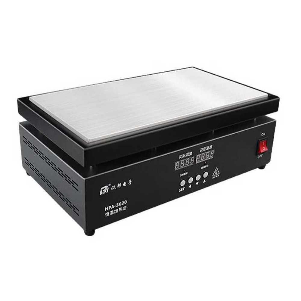 PCB 예열기 납땜 수리용 온도 조절 리워크 핫플레이트 36x20cm HPA - 상품 이미지