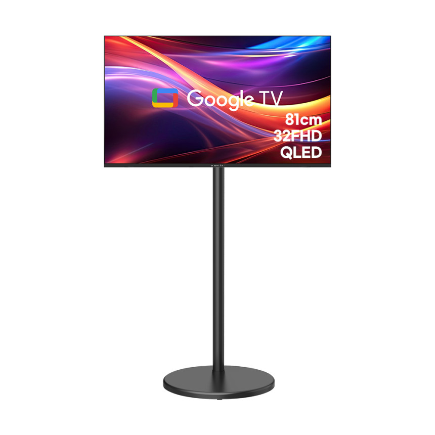 와이드무빙뷰 블랙에디션 삼탠바이미 셋트 QLED 81cm(32인치) FHD 스마트 이동식 스탠딩 TV 중소바이미 V1