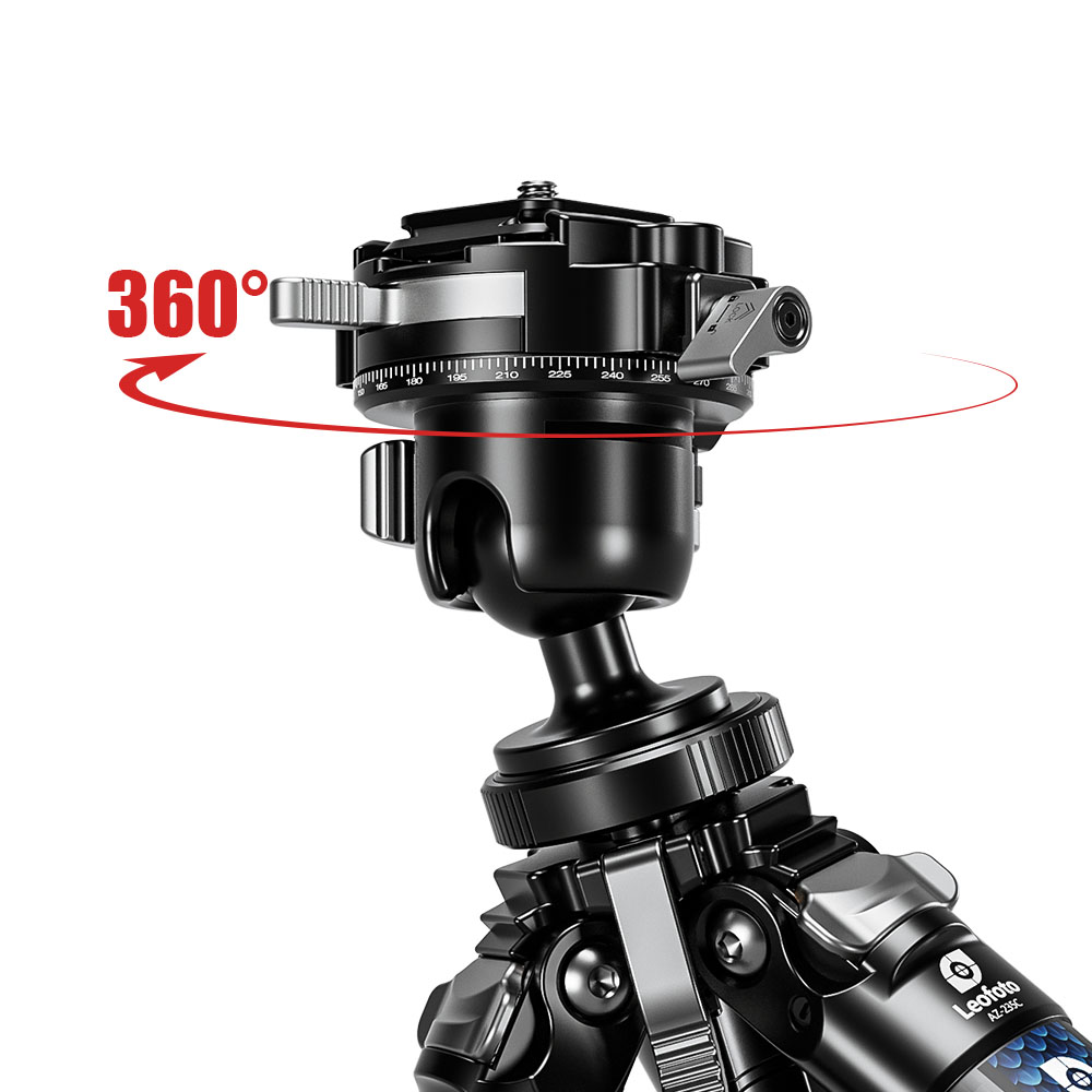 레오포토 아쥬르 퀵 릴리즈 AZ-235C+MBH-30F 카본 삼각대 볼헤드 세트 - 상세 이미지 5