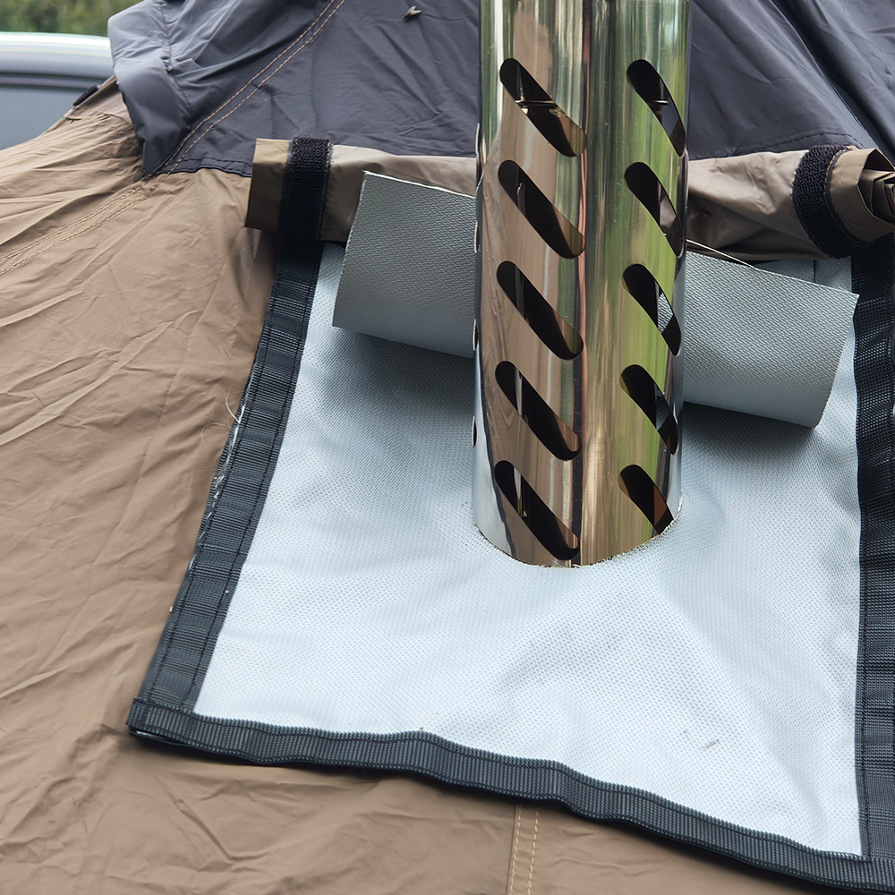 캠핑 화목난로 유리 스토브 장작 펠릿 불멍 이중연소 3면 유리 bp