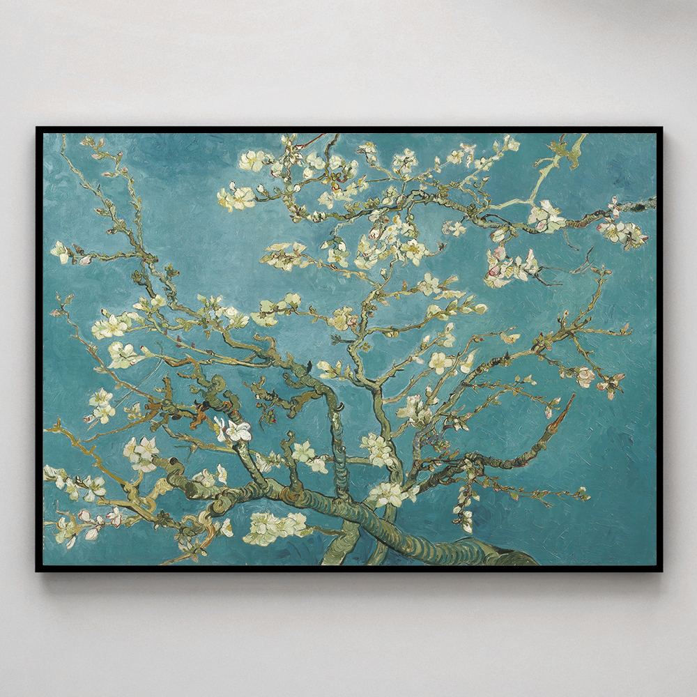 빈센트 반고흐 인테리어 그림 액자 포스터 명화 Almond Blossoms 1890 - 상세 이미지 3