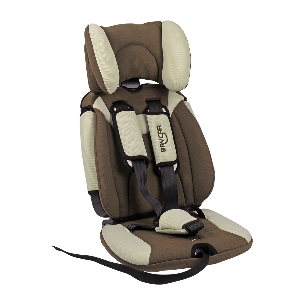 베이카 프리미엄 휴대용 주니어 카시트 ISOFIX 특허출원 브라운