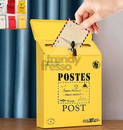 [트렌디프레소협력사]데이슬롯 건의함 우편함 자물쇠 하우스 빌라 하우스우체통 벽걸이