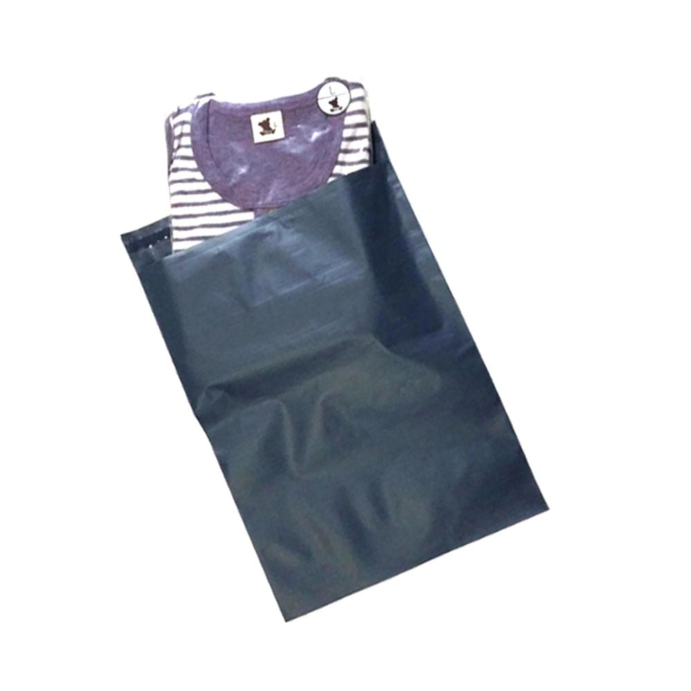 (BM) HDPE 택배봉투 90X100cm+5cm 50장 GRAY0.09mm 진회색_두께0.09mm - 상품 이미지
