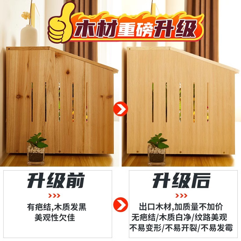 파충류 사육장 우드 선루프 도마 투명 거북이 키우기 도마뱀 은신처 - 상세 이미지 5