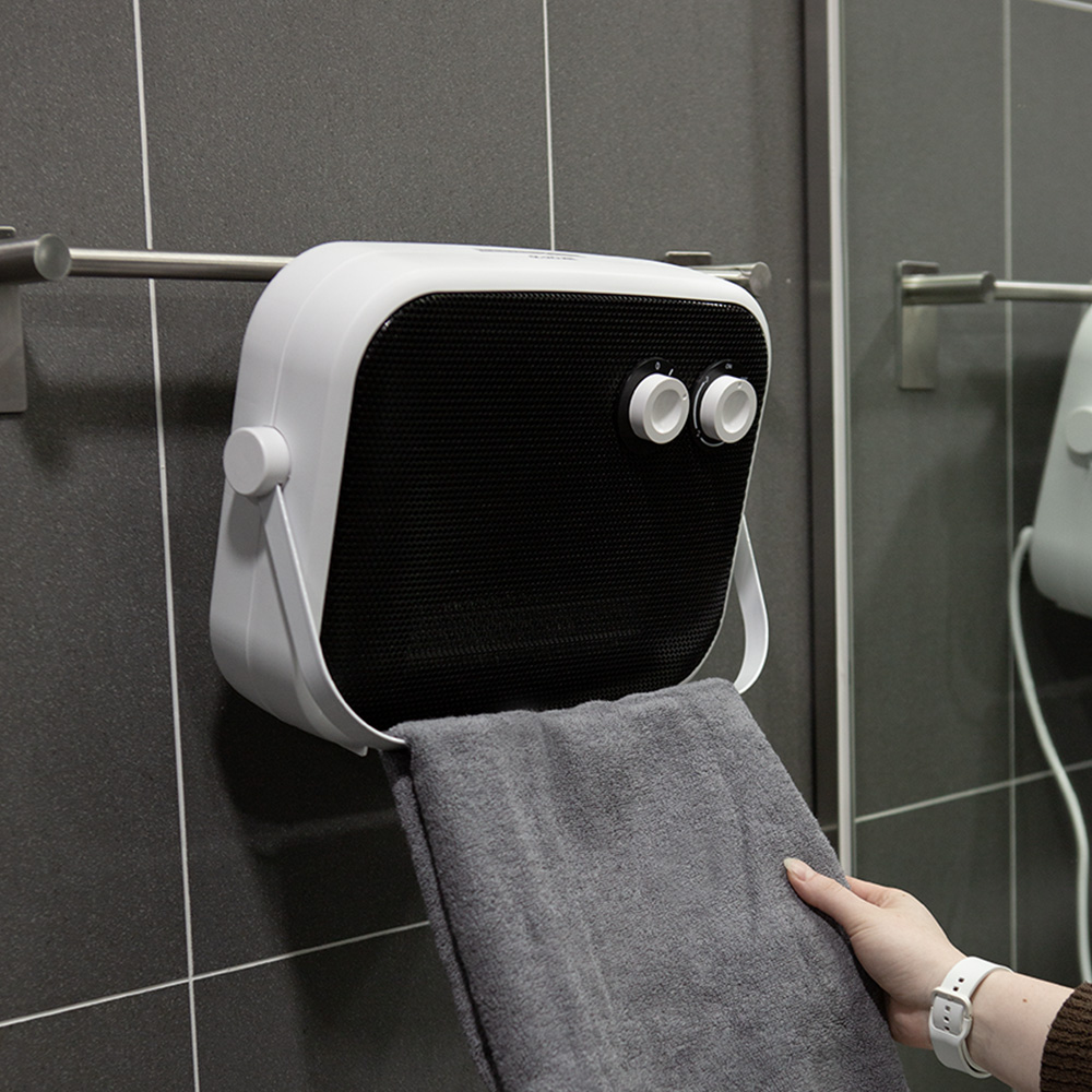 욕실 벽걸이온풍기 소형 거실 욕실난방기 화장실온풍기