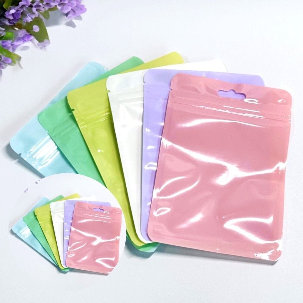 지퍼백 10.5x15cm 에베랄드그린 1p 구디백포장지퍼백 소분지퍼백 - 상품 이미지