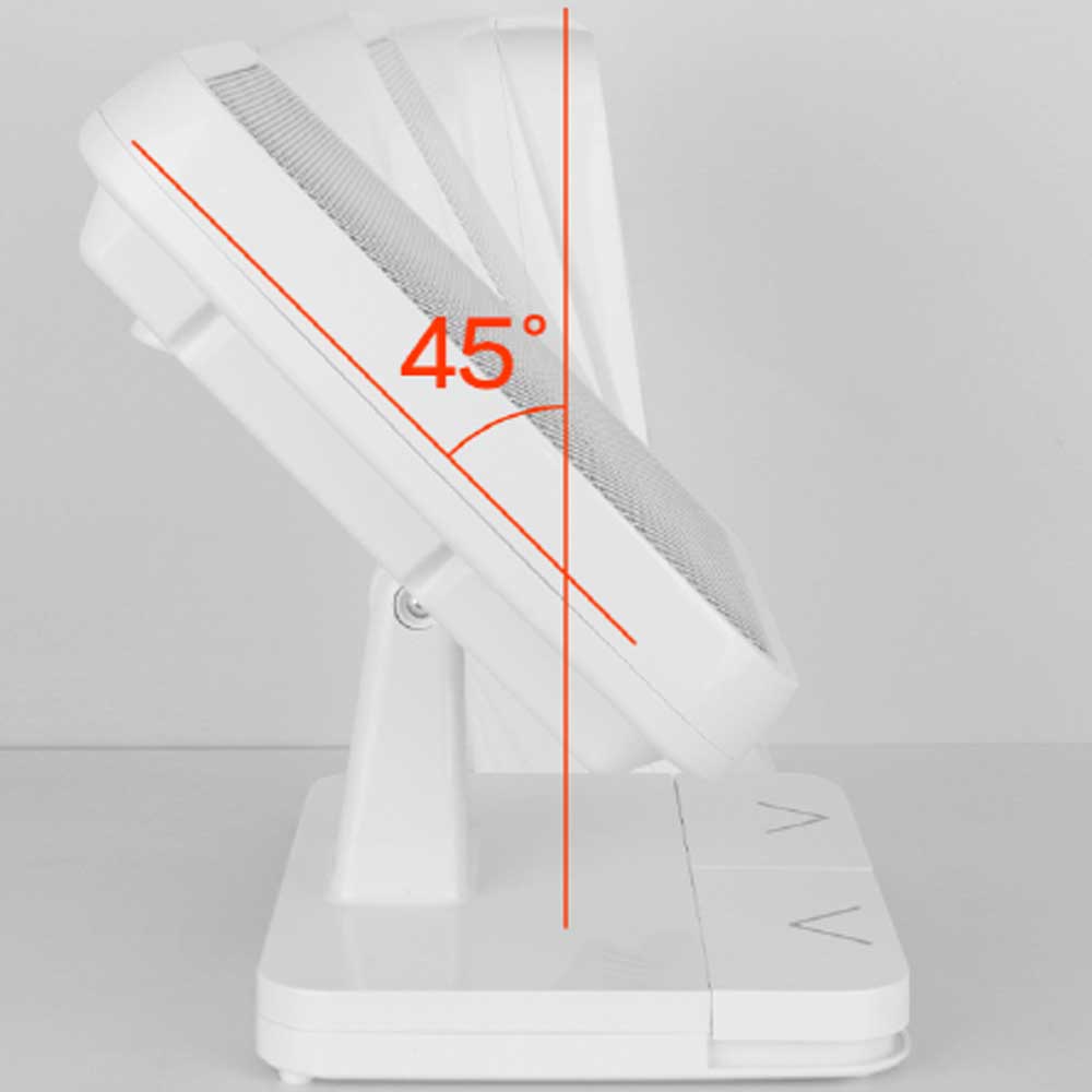 보본 미니 발난로 석영관 히터 쿼츠 난로 2단 VB-W750 소형 사무실용 풋터치