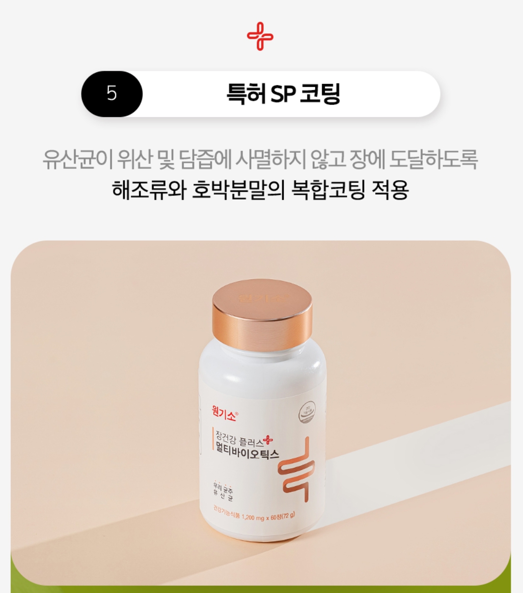 추억의 원기소 플러스 멀티바이오틱스 생유산균 영양제 원기쏘 낙산균 유산균 이미지 8