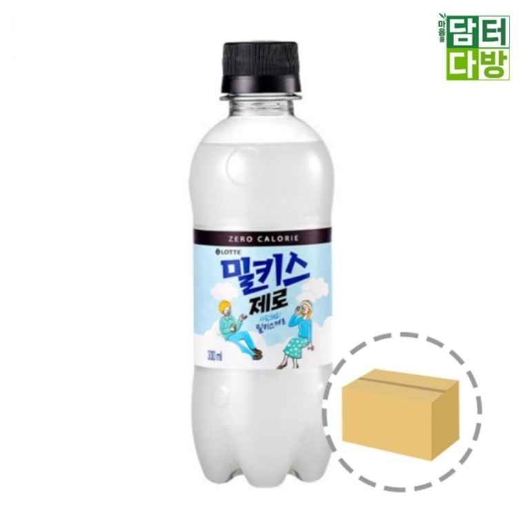 밀키스 제로 300ml (24페트) - 상품 이미지