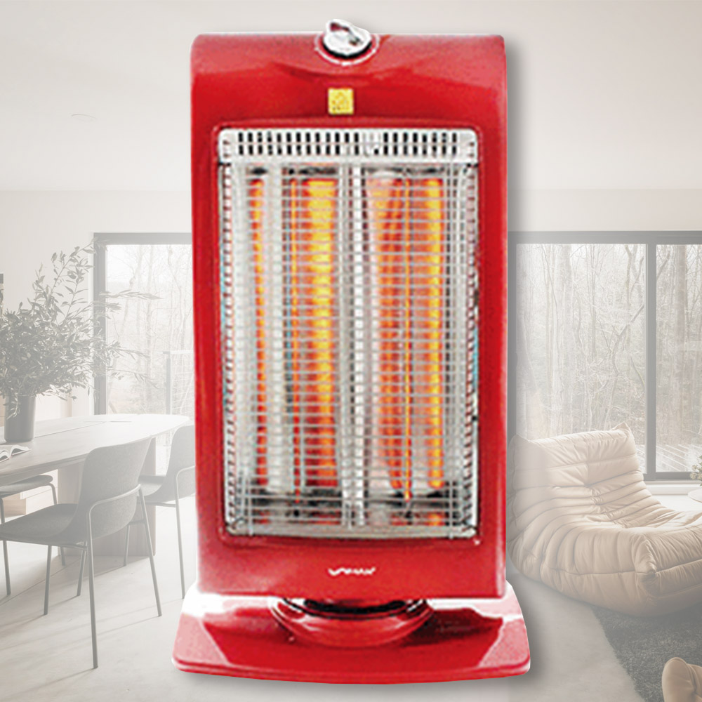 코멕스 겨울 따뜻한 난방 2단 탄소관 히터 1000W RU-783A - 상품 이미지