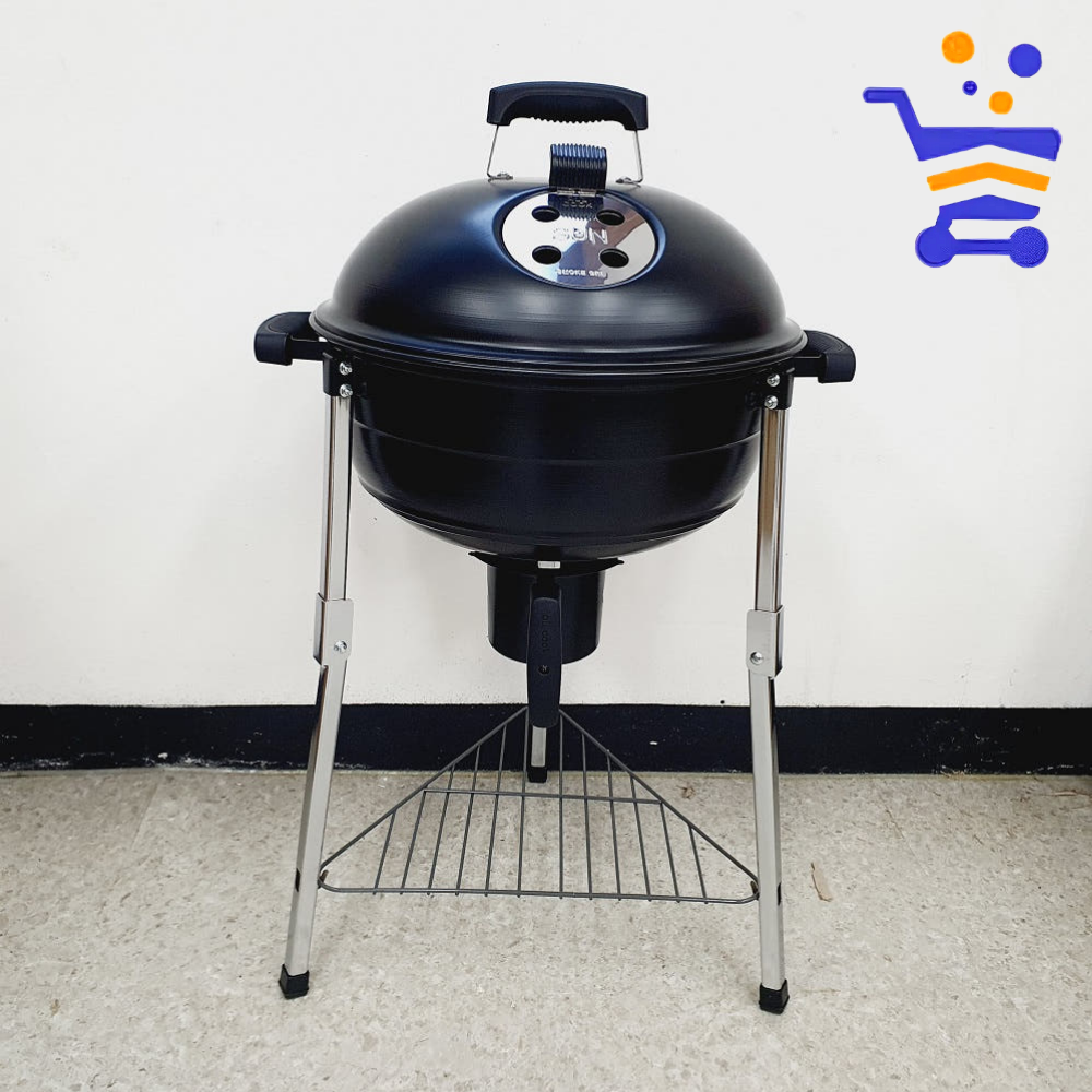 올쿡 훈제 바베큐 그릴 SUN 410 (세라믹코팅) 펜션 숯불 화로대