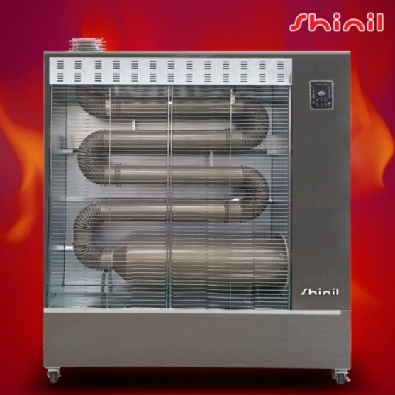 대형곱창난로 공사현장 원적외선히터 야외용 등유돈풍기