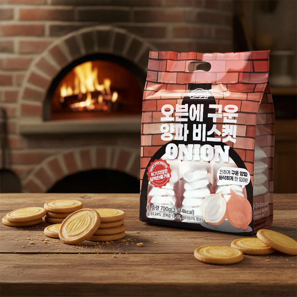 [직영몰] 오븐에 구운 양파 비스켓 700g, 1개 - 상세 이미지 2