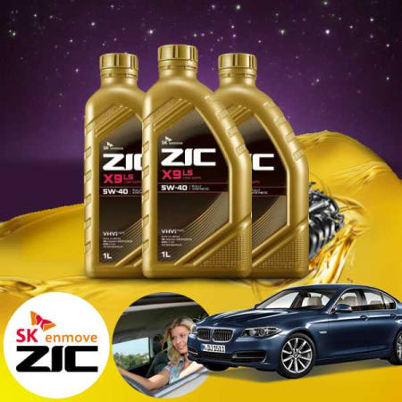 온루브 BMW F10 520d (15~17) (B47) ZIC X9 LS 5W40 1L 합성엔진오일