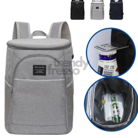 [트렌디프레소협력사]데이슬롯 캠핑 보냉백팩 피크닉가방 등산 낚시