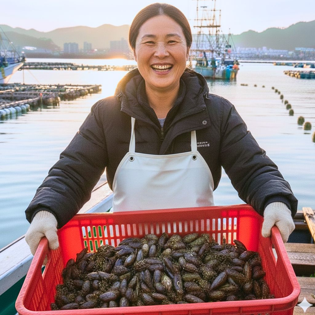 해물찜재료 오만둥이 미더덕 찜 참 미더덕회제철 오만둥이회 오만디 1kg - 메인 이미지