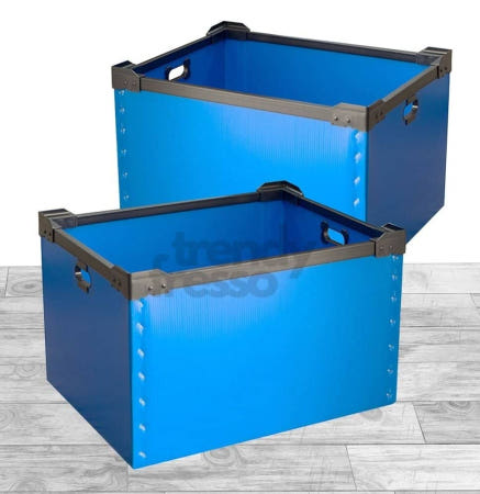 트렌디프레소협력사 데이슬롯 단프라 물류박스 중형3개 덴프라