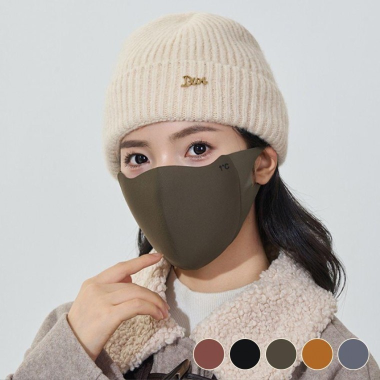 남여공용 무봉재 로고 패션 마스크 URD-470 - 상품 이미지