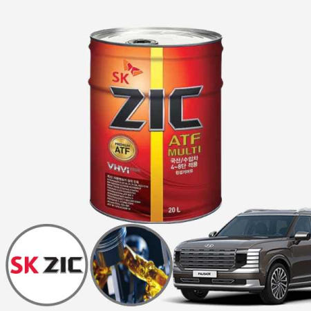 [자체제작]온루브 팰리세이드(디올뉴) 2.5(하브)(25~) SK루브리컨츠 지크 ATF 멀티 20L 100% 오토미션오일