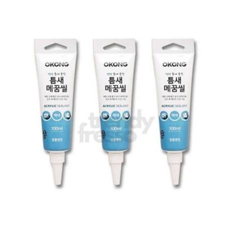 [트렌디프레소협력사]데이슬롯 메꿈씰 튜브형 100ml 백색 오공틈새메꿈씰