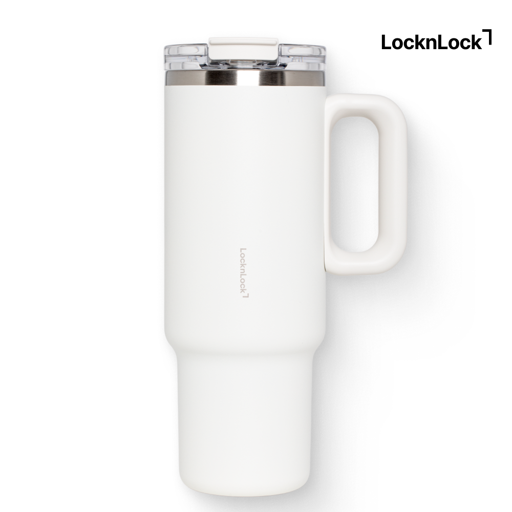 락앤락 대용량 텀블러 1.2L 손잡이 차망 메트로 사무실 순수킹 대형 밀폐 스텐 템블러 제품 이미지