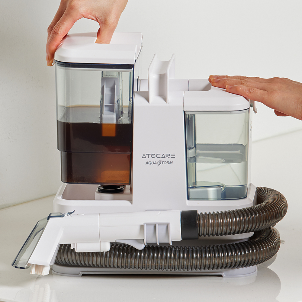 [N배송] 아토케어 아쿠아스톰 습식청소기 패브릭 쇼파 매트리스 카페트 침구 물흡입 살균