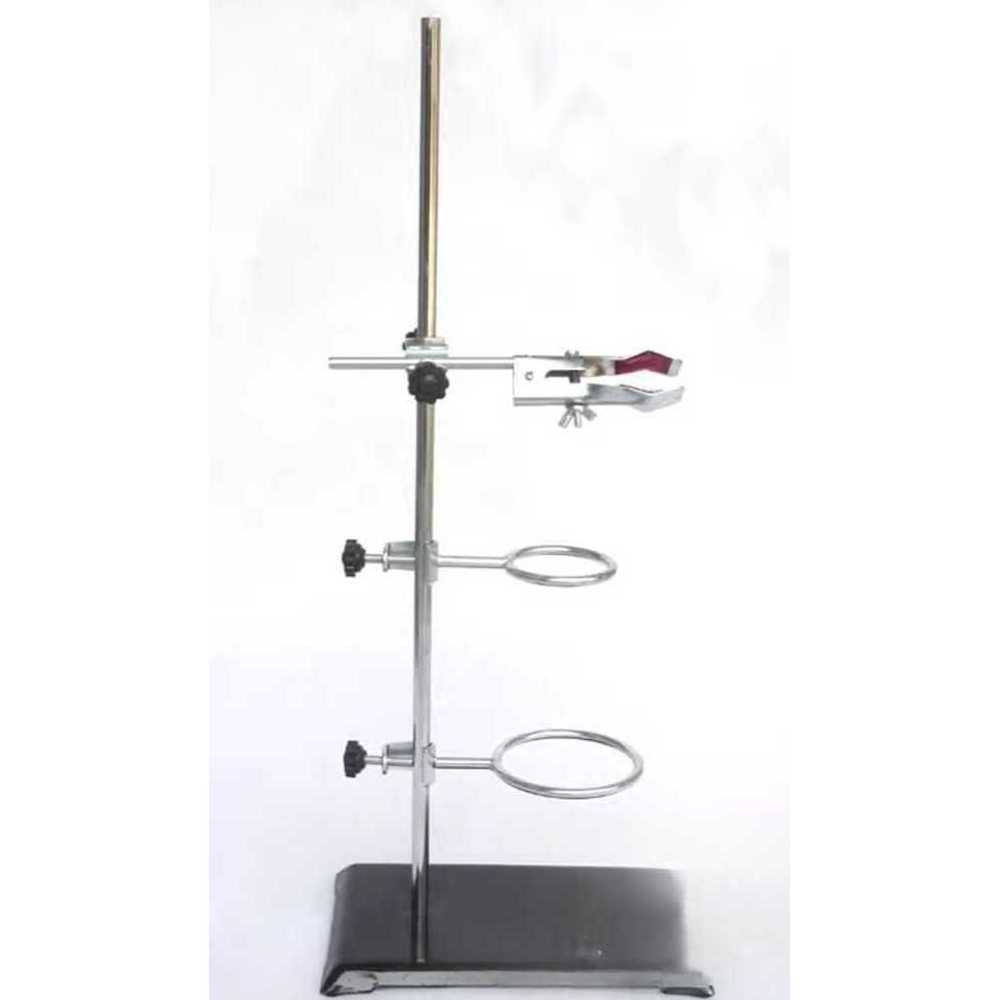 플라스크 스탠드 화학 비커 홀더 장비 받침대 과학 40cm - 상품 이미지