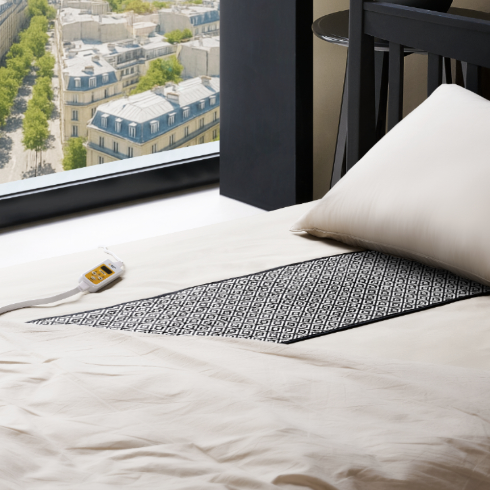 포켓베드 해외용 여행용 전기장판 프리볼트 온열 전기매트 미니