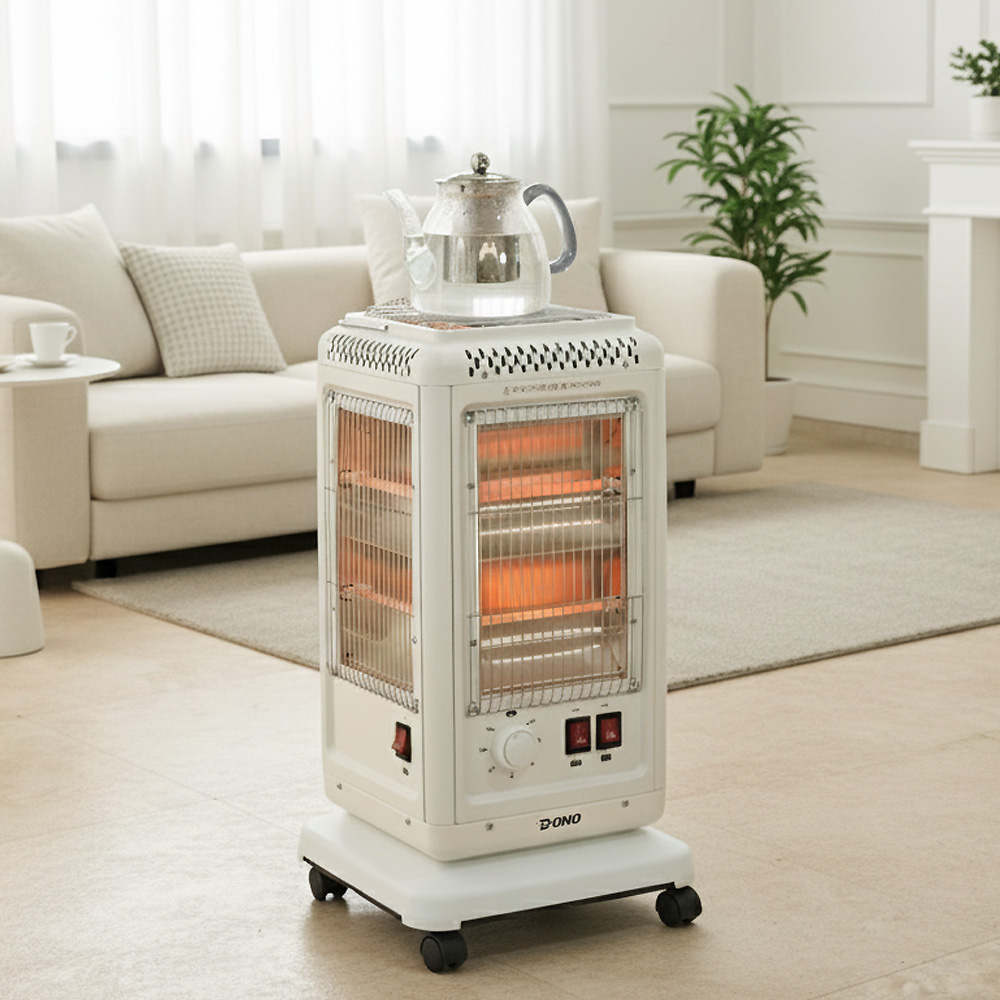 도노 오방난로 전기 오면 히터 가정용 사무실 거실 난방기 DN-501