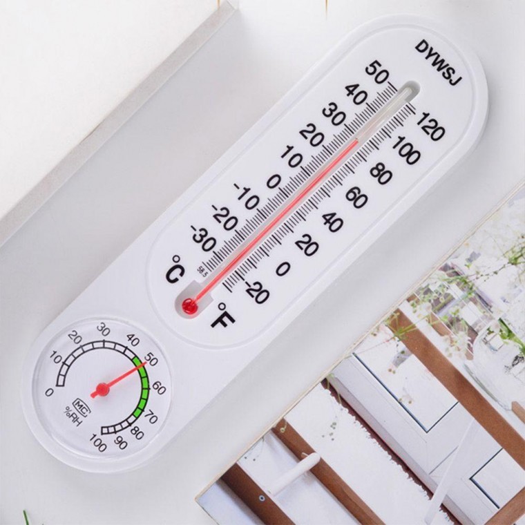 온도 측정 온도계 실내 가정 온습도계 벽걸이 벽온도계 벽온습도계 아날로그 가정용 - 상품 이미지