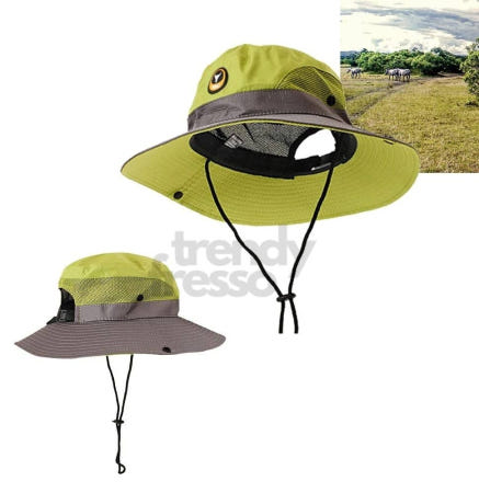 데이슬롯 사파리모자 등산용 넓은챙모자