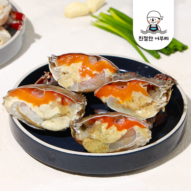 알이 꽉찬 절단 손질꽃게 급냉 냉동 연평도 친절한어부씨 1.5kg, 1개 - 상세 이미지 5