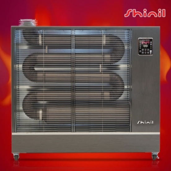 공장용 대형돈풍기 원적외선튜브히터 카센터 등유곱창난로