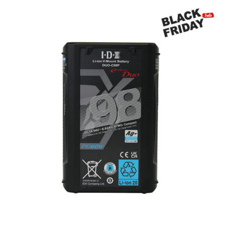 IDX DUO-C98P 배터리 V-mount 리튬이온 D-Tap