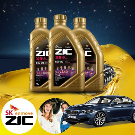 온루브 BMW F10 520d (15~17) (B47) ZIC X9 LS 5W30 1L 합성엔진오일